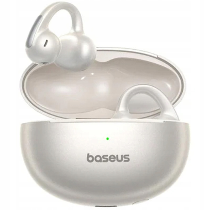 Sluchátka s klipem Baseus, bezdrátová, do uší, IP67, Bluetooth 6.0