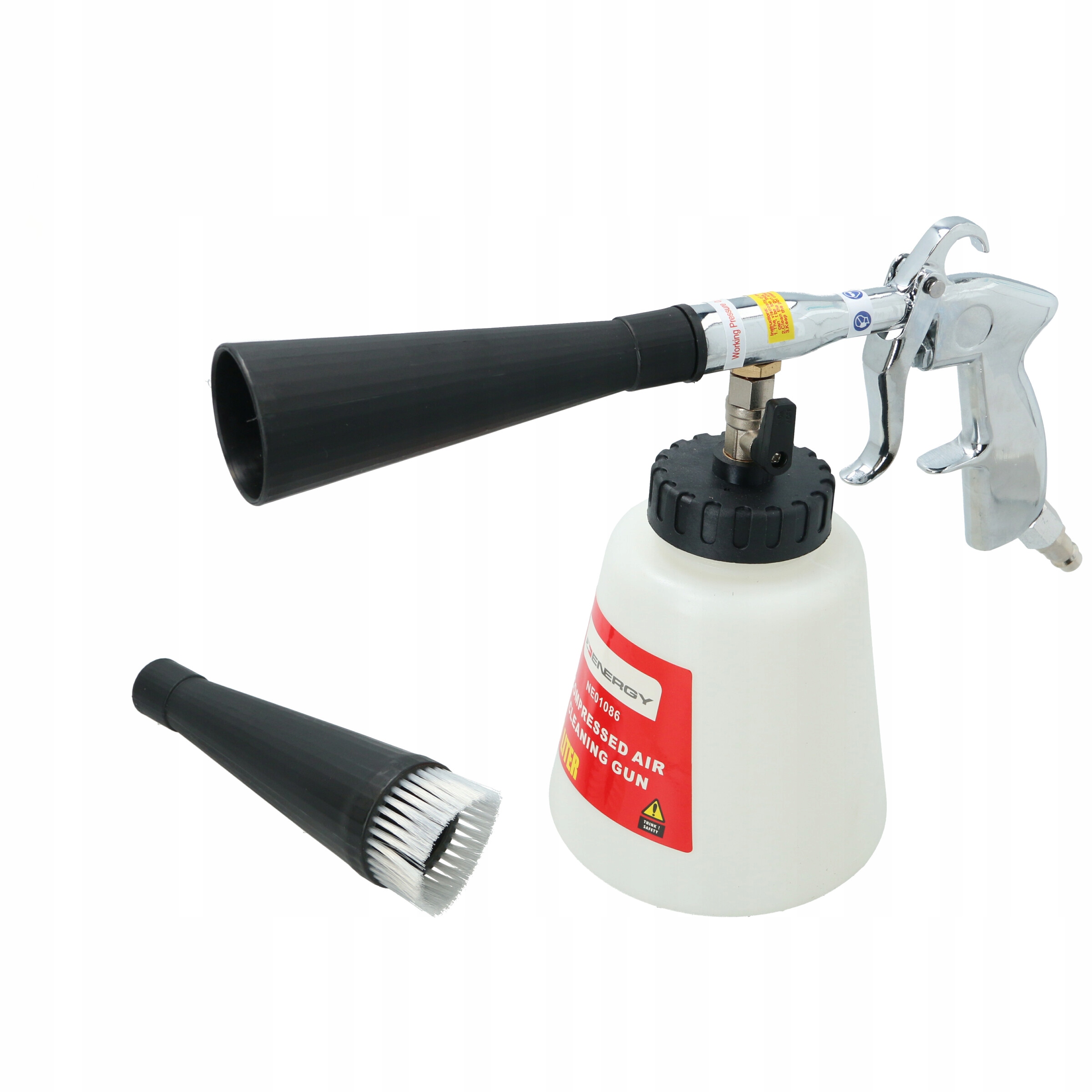 PISTOLET CZYSZCZĄCY , PIORACY CIŚNIENIOWY ZESTAW