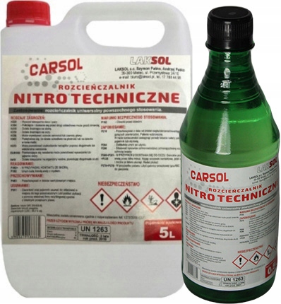 

Rozcieńczalnik rozpuszczalnik Nitro techniczne 5l