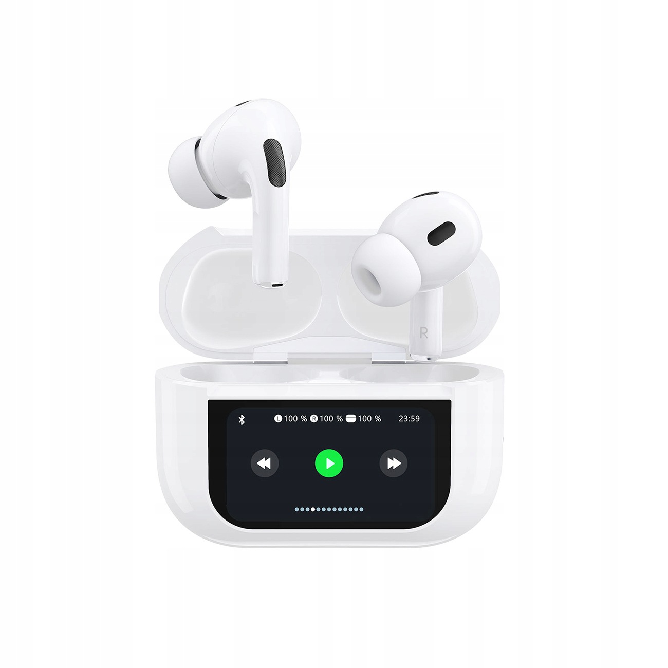 Sluchátka U19 do uší Tws bezdrátová Bluetooth 5.3 s displejem