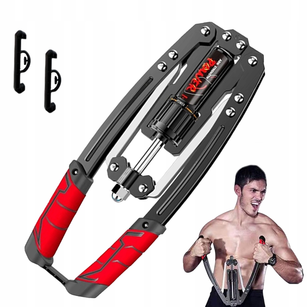 Expandér Pro Cvičení, Posilovač Ramen Hrudníku, Regulovatelný, 10-200 Kg