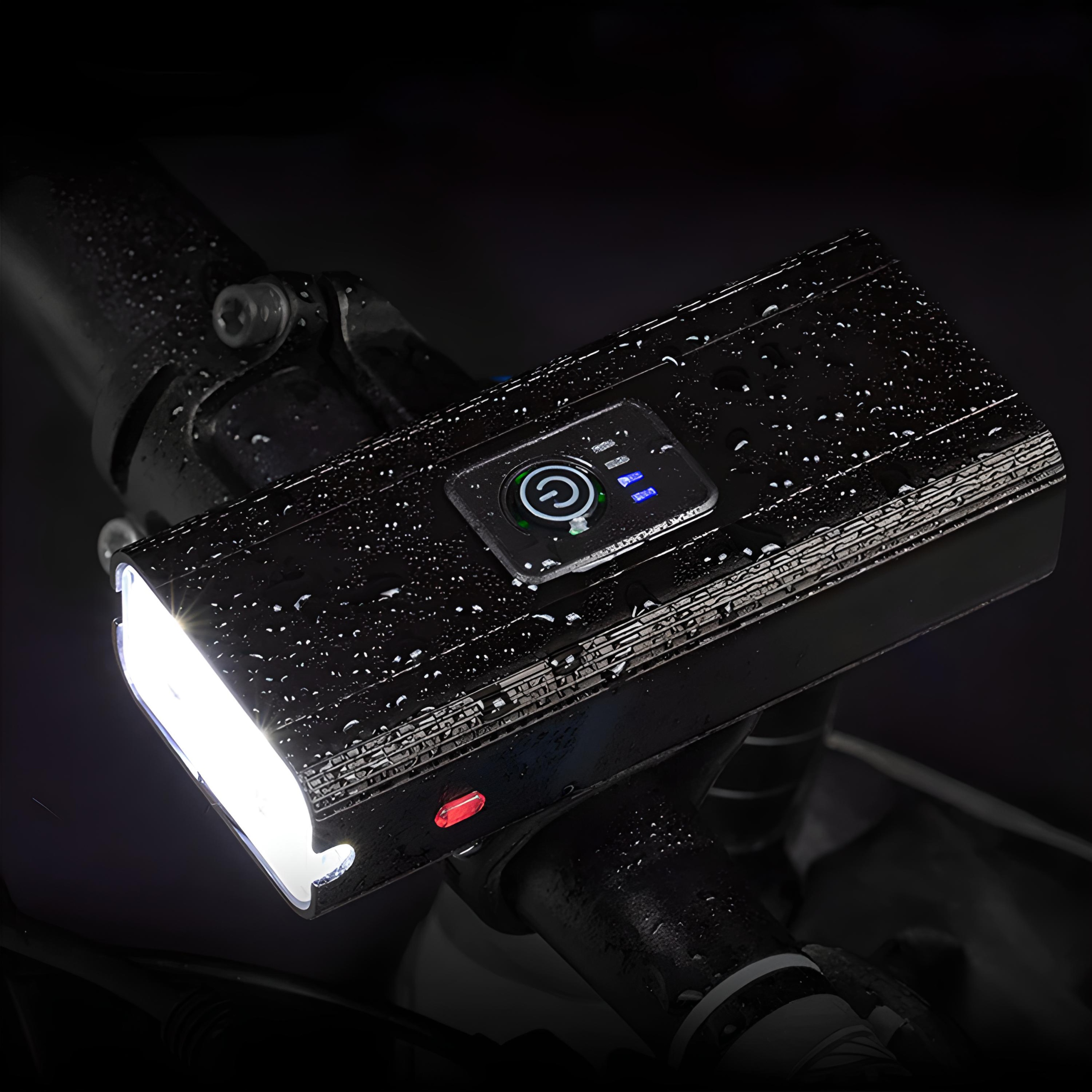 LAMPKA ROWEROWA LED PRZÓD NA USB MOCNA OŚWIETLENIE Marka Retoo