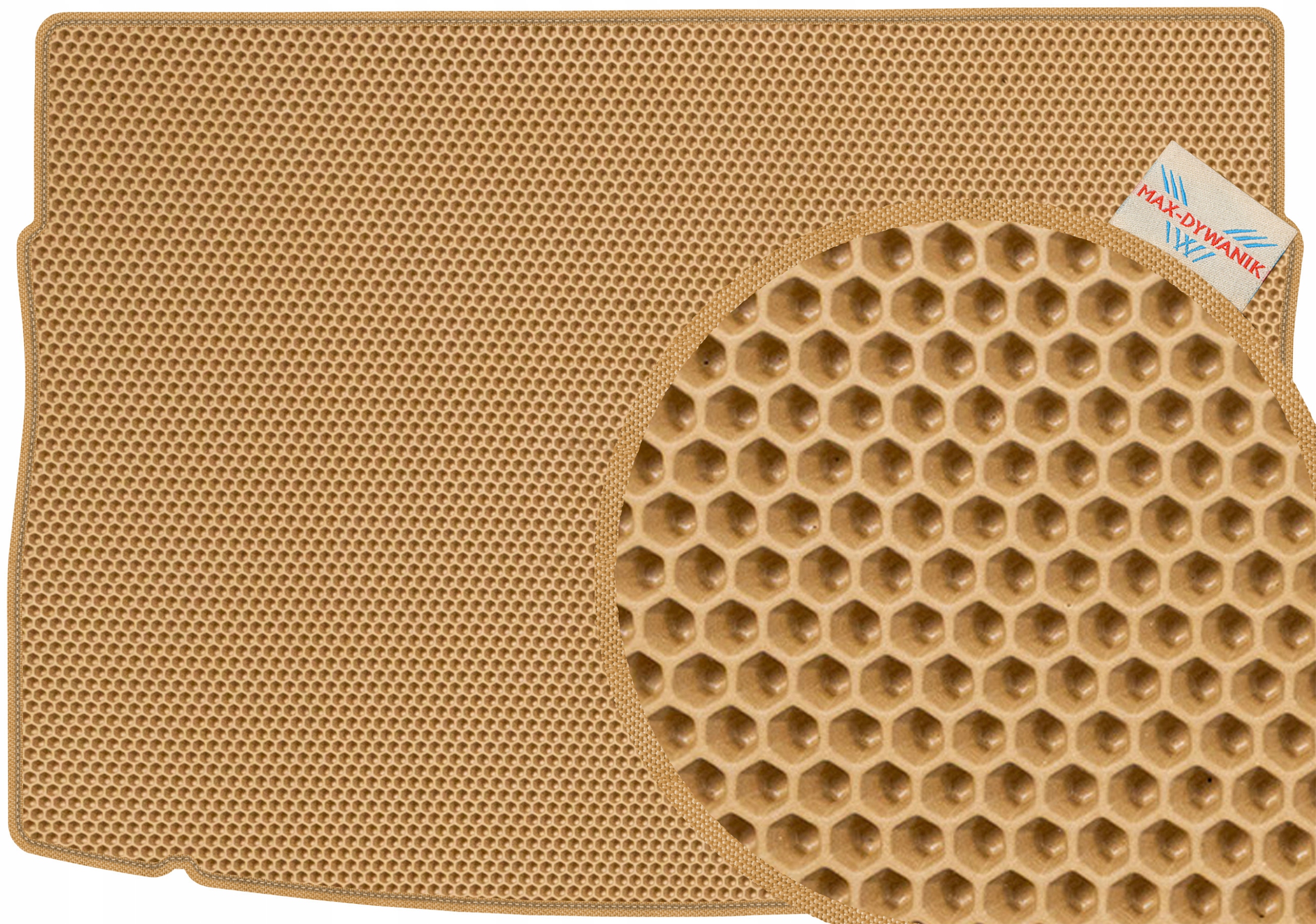 Volkswagen Golf VII Hb 2012-2020 Vložka do zavazadlového prostoru Eva Honey Béžová