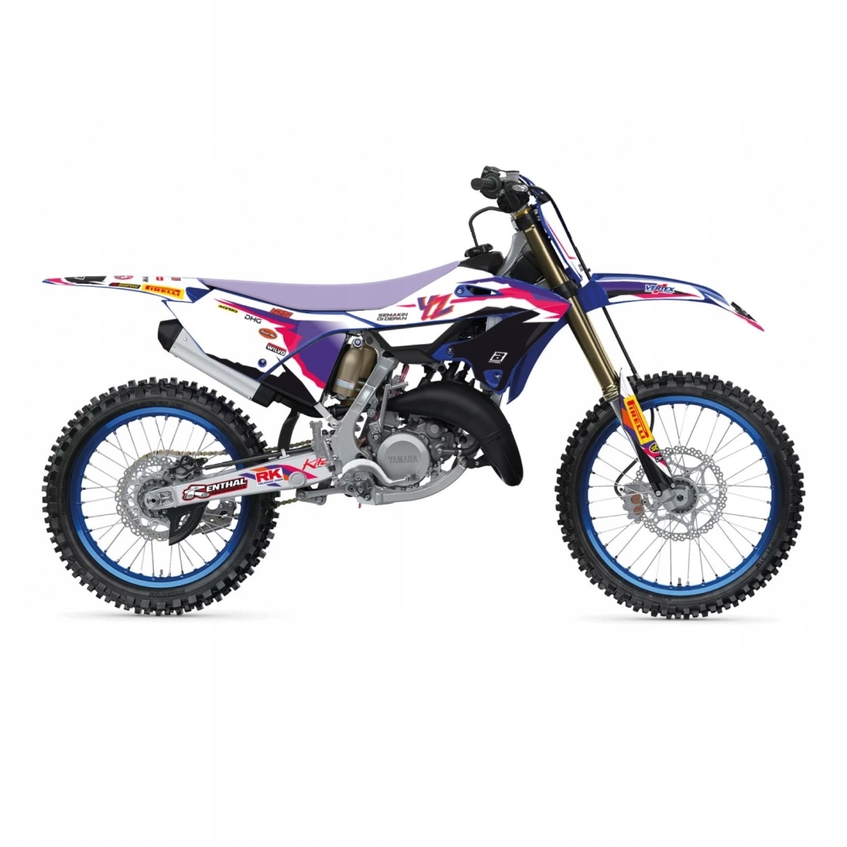 Blackbird Sada Nálepiek (oklein) Yamaha Yz 125/250 '22-'24 Replika Yamah
