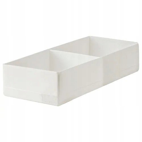 

Pudełko Z Przegródkami Stuk Białe 20X51X10 CM