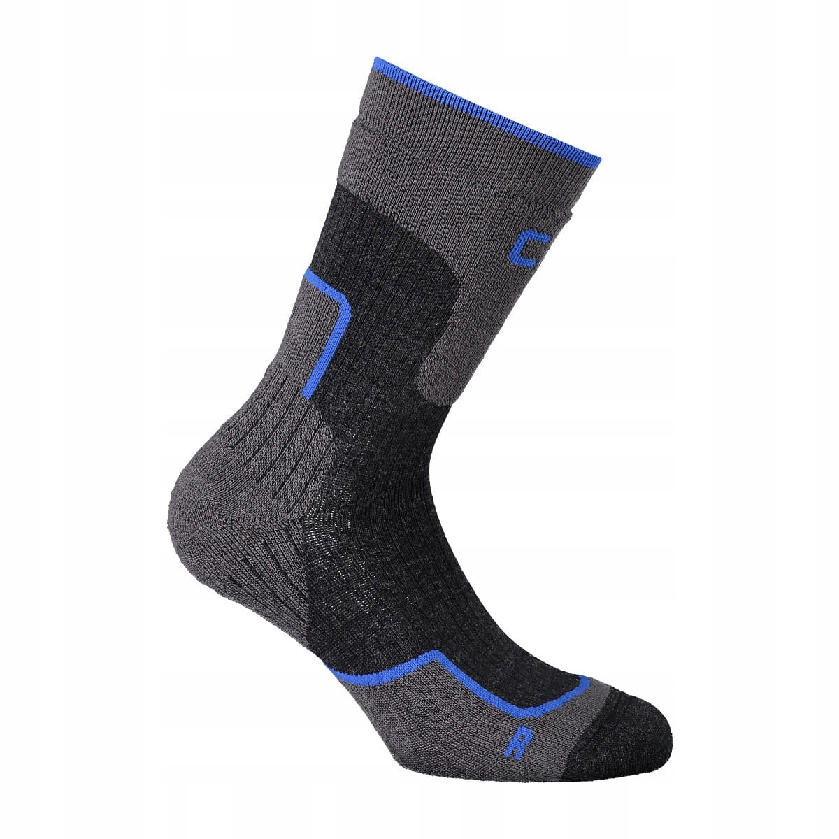 Skarpety trekkingowe Cmp Wool MID 43/45, Szary, Trekking