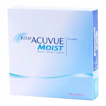 

Soczewki 1-Day Acuvue Moist, 90 szt. +2.75; 8.5 mm