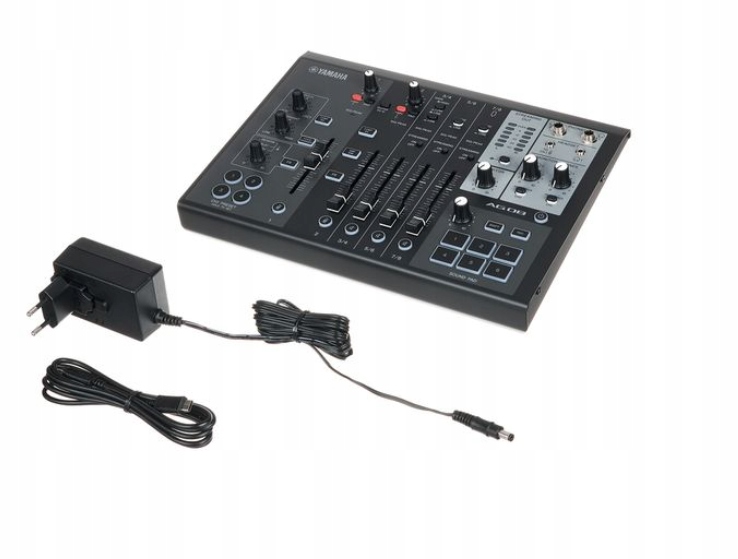 Yamaha AG08 Bl 8Kanałowy Mikser do Transmisji Strumieniowej Interfejs Audio