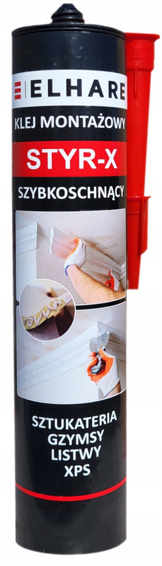 

Elhare Klej montażowy Styr-x 300 ml sztukateria