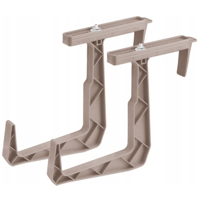 UCHWYT DO DONICZKI BALKONOWEJ RATTAN KARMEL 2 SZTUKI