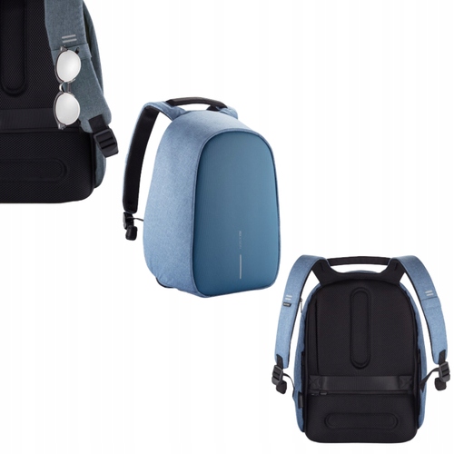 Protikrádežový batoh XD Design Bobby Hero Regular světle modrý