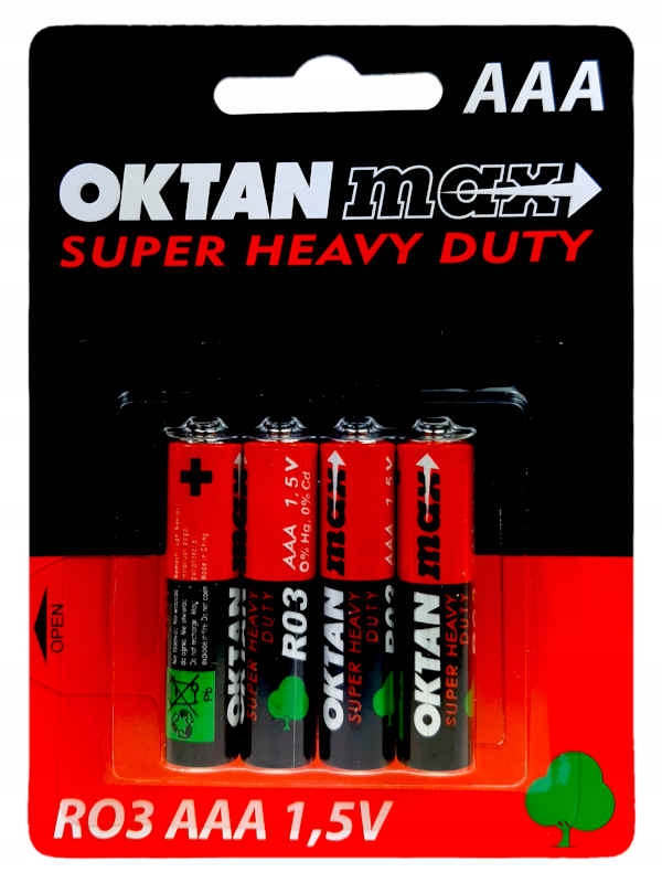 

Baterie Oktan R03 opak. 4 szt.