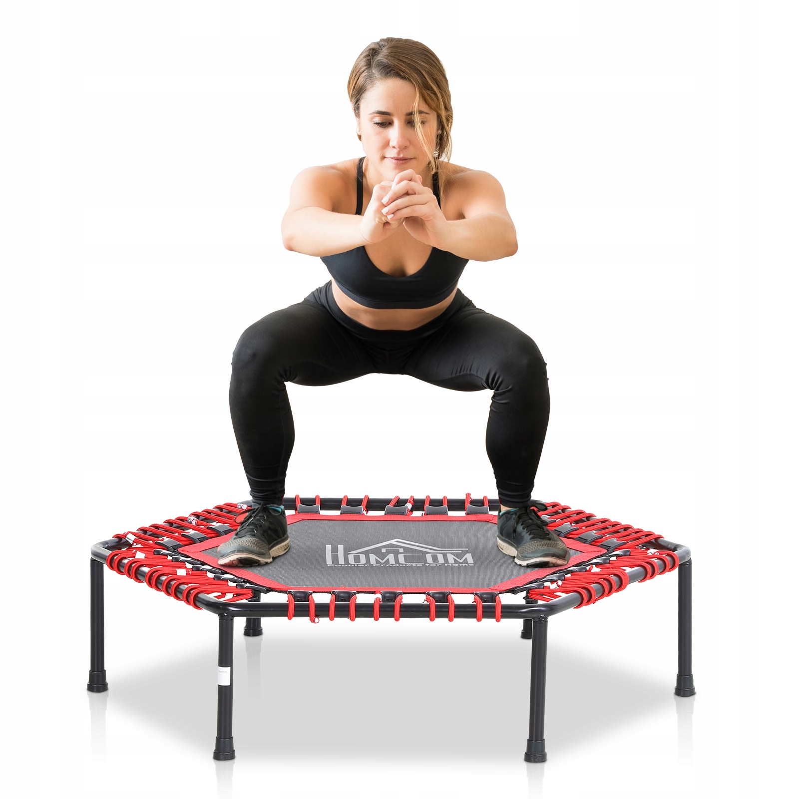 

Homcom Trampolina fitness do jogi ogrodowa