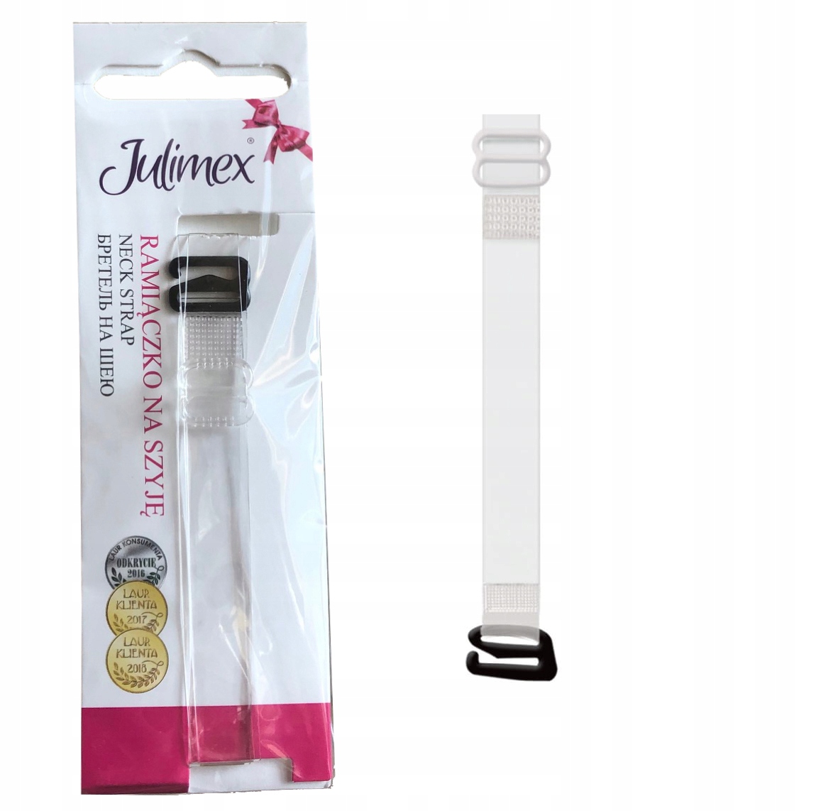 

Julimex ramiączko na szyję przezroczyste 10mm