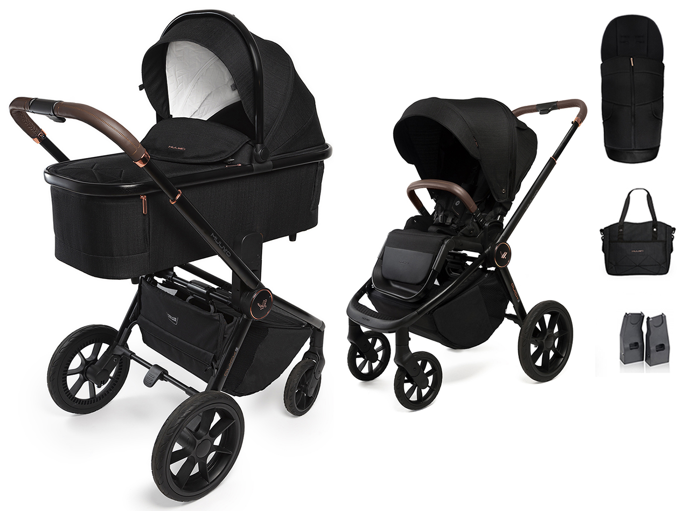 Muuvo wózek 2w1 Quick SE2 Sunset Black