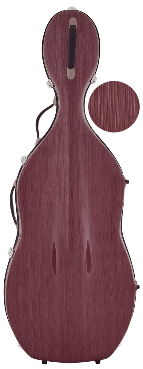 Violoncellové pouzdro 4/4 M-case Steel Effect Bord