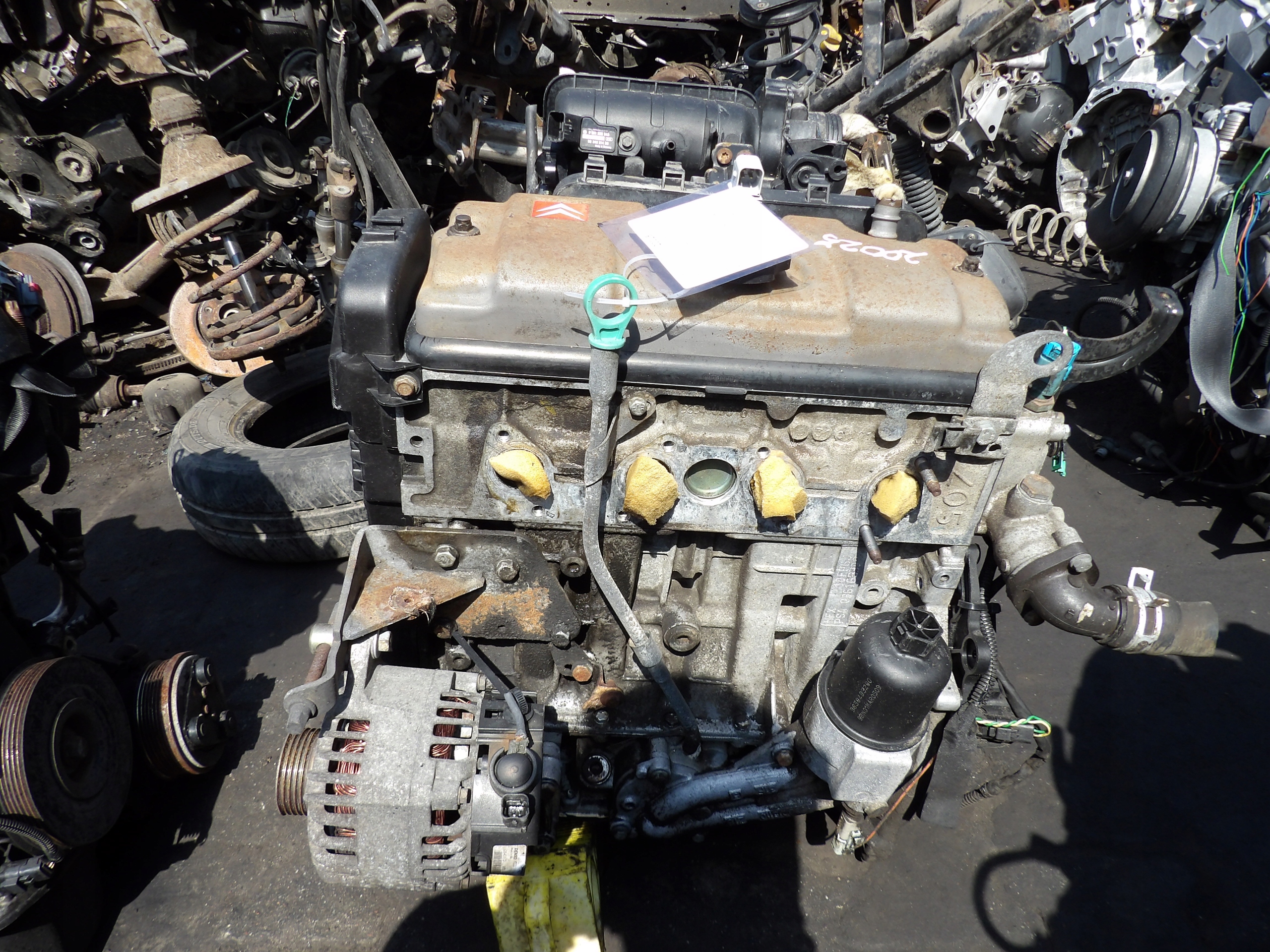 Citroen Saxo 1,1B 45KW 61KM engine complete HFX 10FP6J