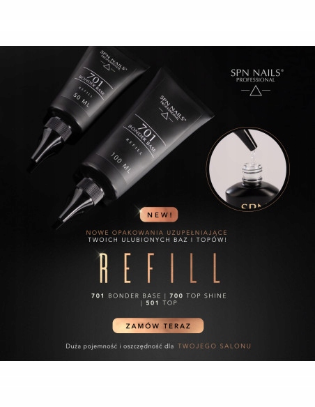 Náhradní náplň Spn 700 Top Shine Uv LaQ 50ml