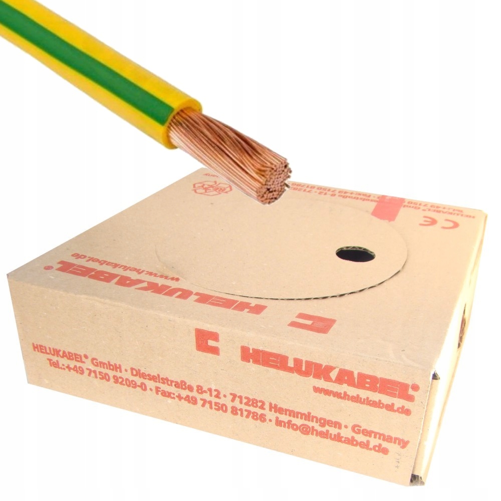 Kábel H07V-K 2,5 mm2 Žlto-zelený 100 m