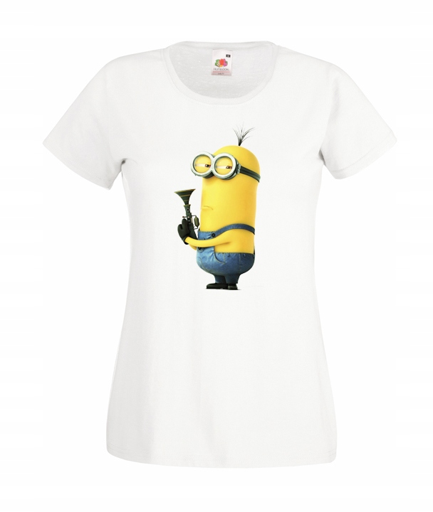 

M Koszulka Damska Minionki Minions Banana Wzory