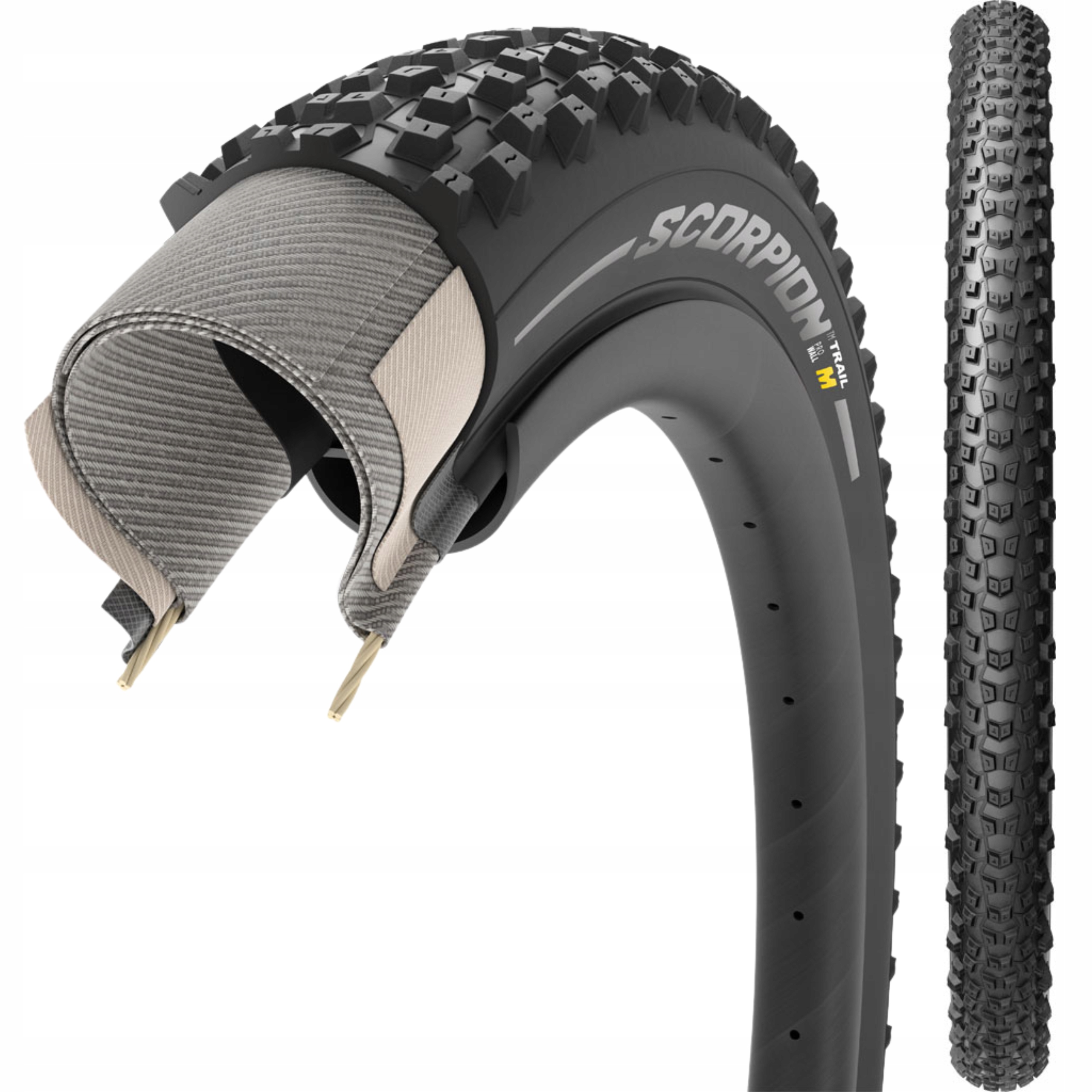 Opona rowerowa Pirelli Scorpion Trail M 29 x 2.40 Zwijana Mtb XC Tubeless