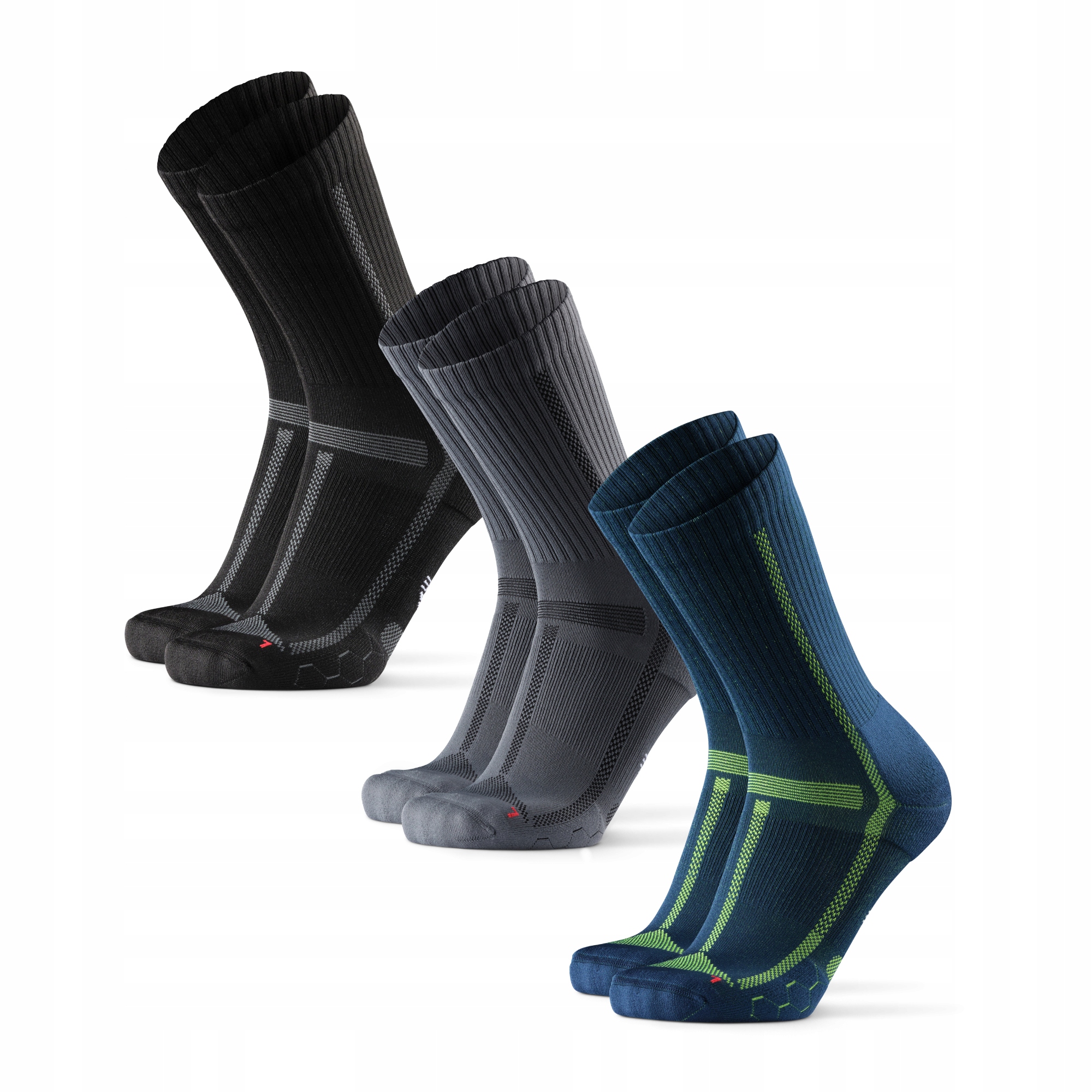 Vysoké Ponožky Danish Endurance Sportovní na běhání 3-balení 43-47