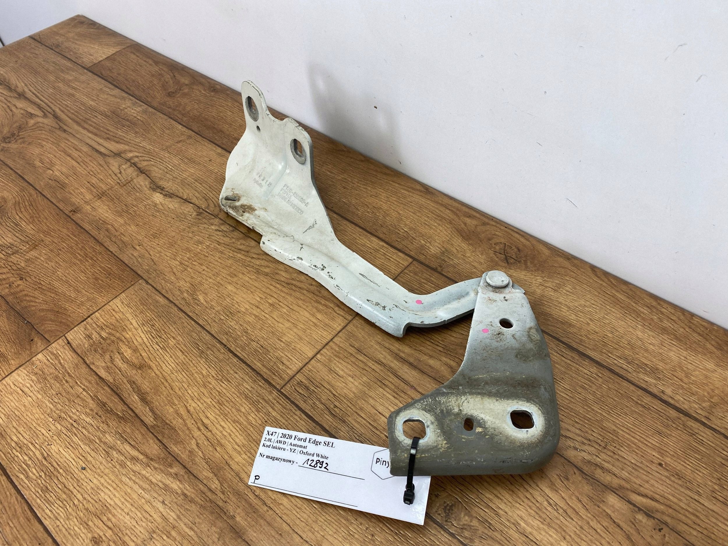 bonnet hinges right Ford Edge II Lift 2019+
