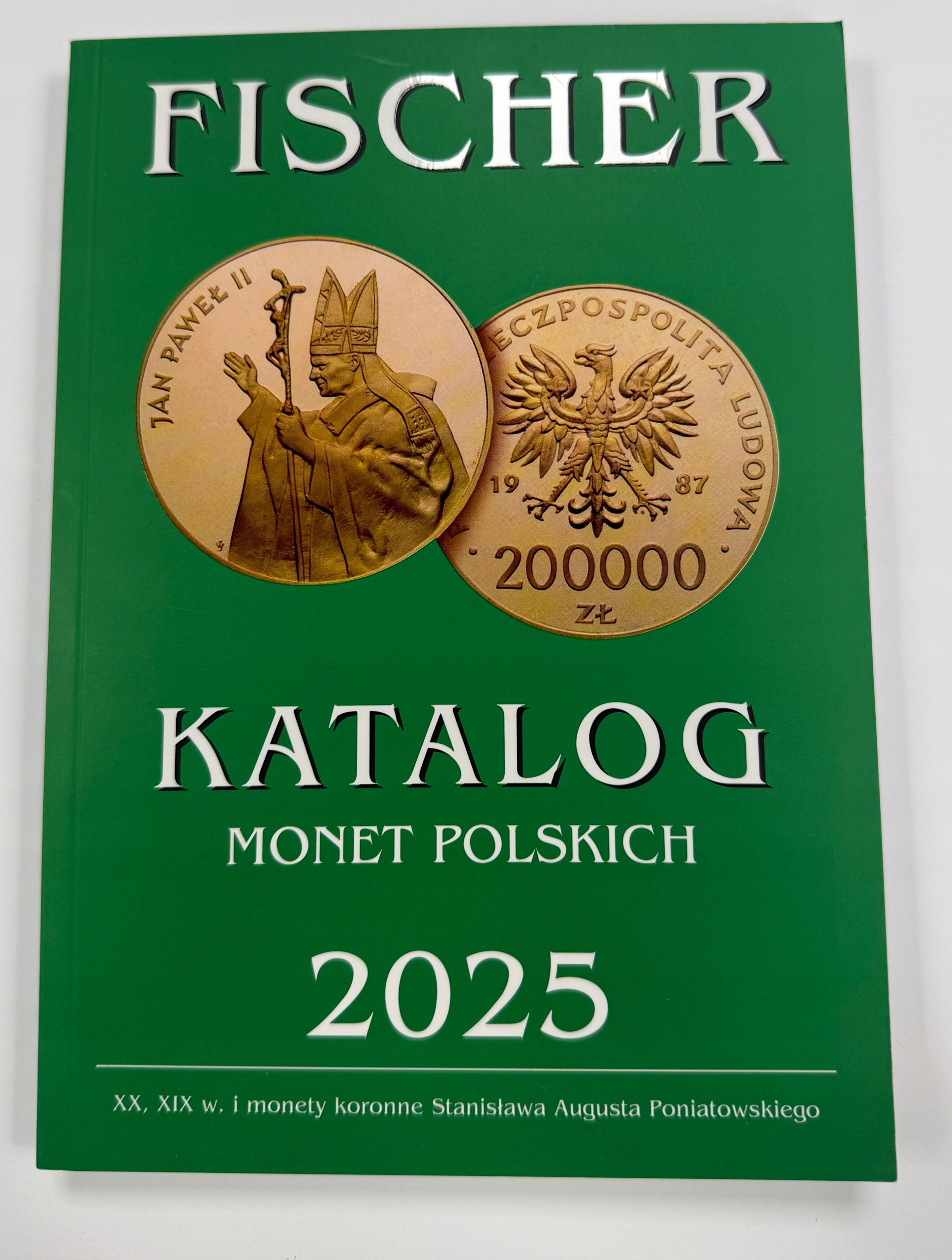 Fischer, katalog monet polskich 2025 st. 1