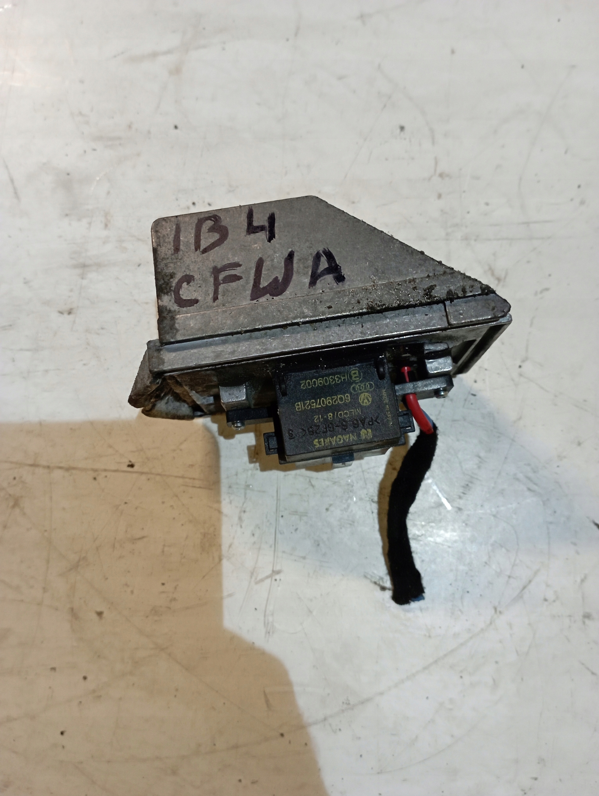 control unit resistor, rheostat, regulator OPORNIK VW SEAT 6Q2907521B