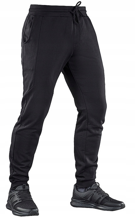 

M-tac Męskie Spodnie Dresowe bawełna Czarne XL/L