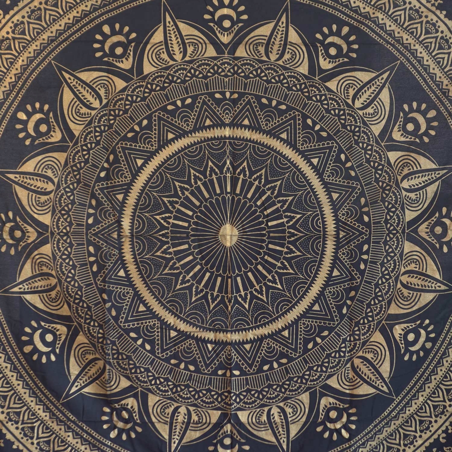 XXL Indyjska Narzuta Zasłona Obrus Mandala 210x230 429