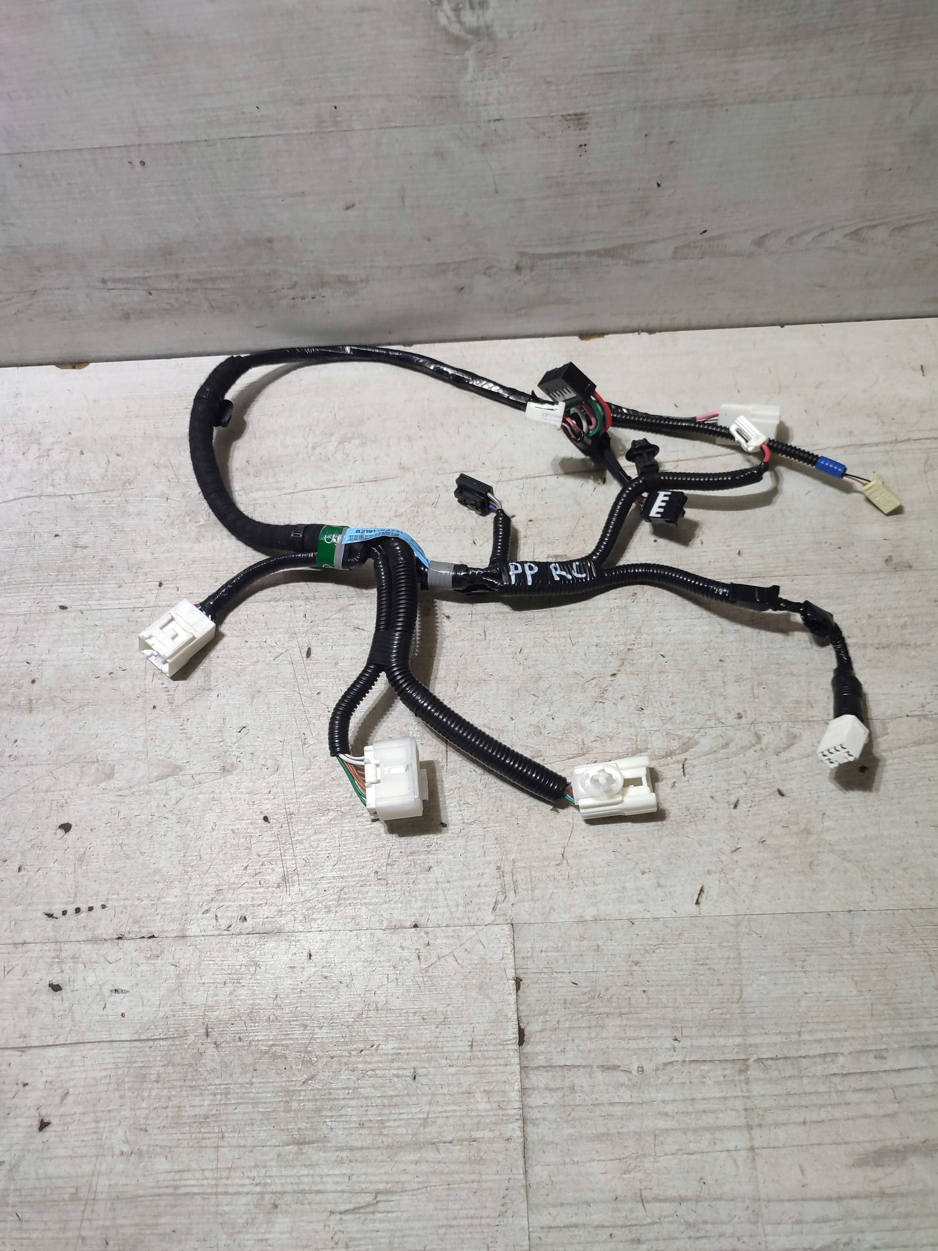 Lexus RC 2019 front side right bundle przewodow seat