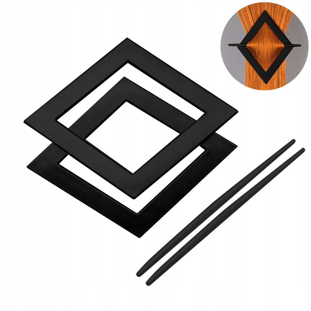 

Spinki Do Zasłon Z Patyczkiem Do Firan Klamra