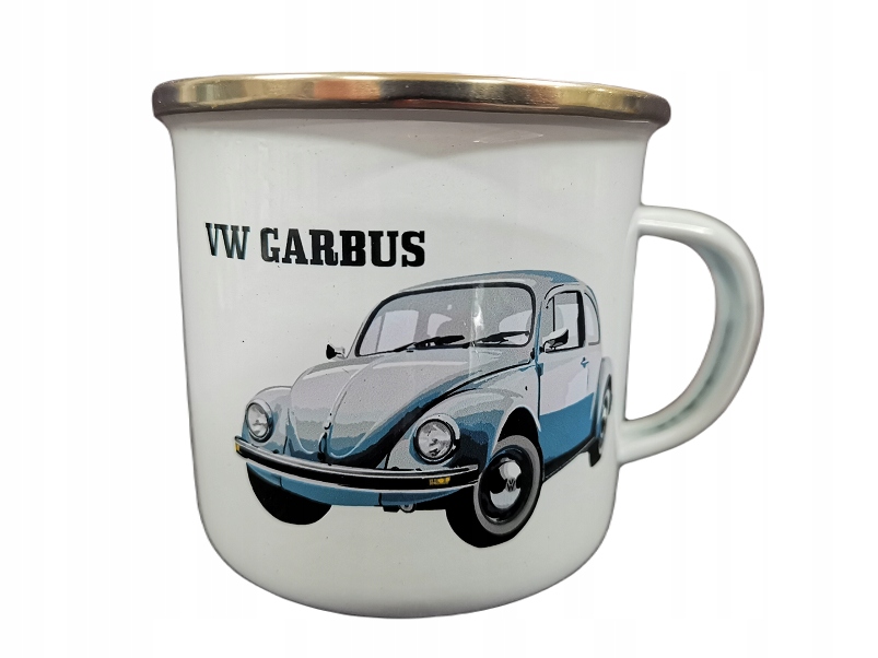 

Vw Volkswagen Garbus kubek emaliowany Prl