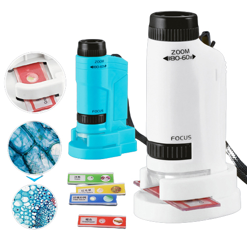Mikroskop Przenośny Kieszonkowy Dla Dzieci Edukacyjny Prezent EAN (GTIN) 5905913526782