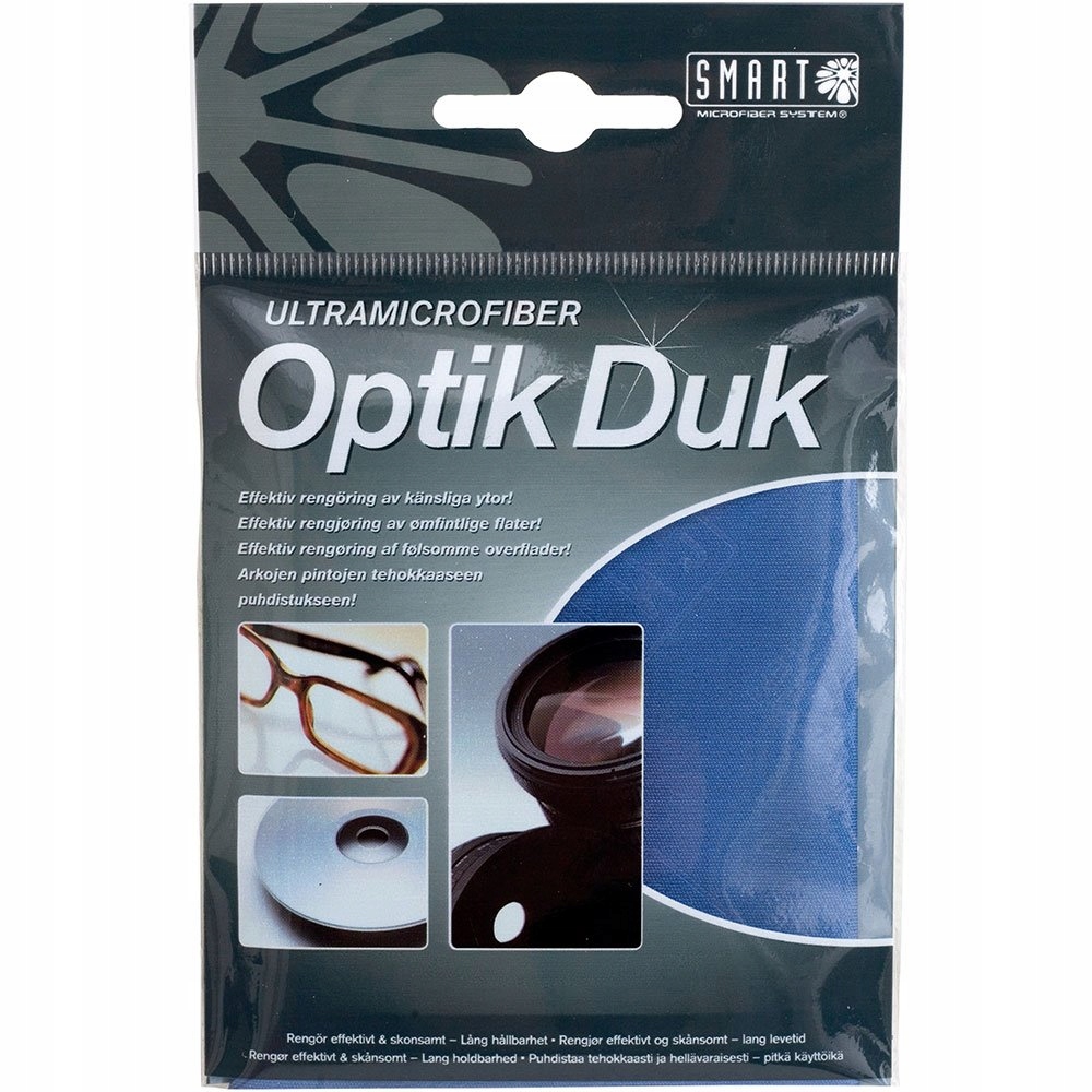 

Smart - Ścierka Do Optyki mikrofibra - szwedzka