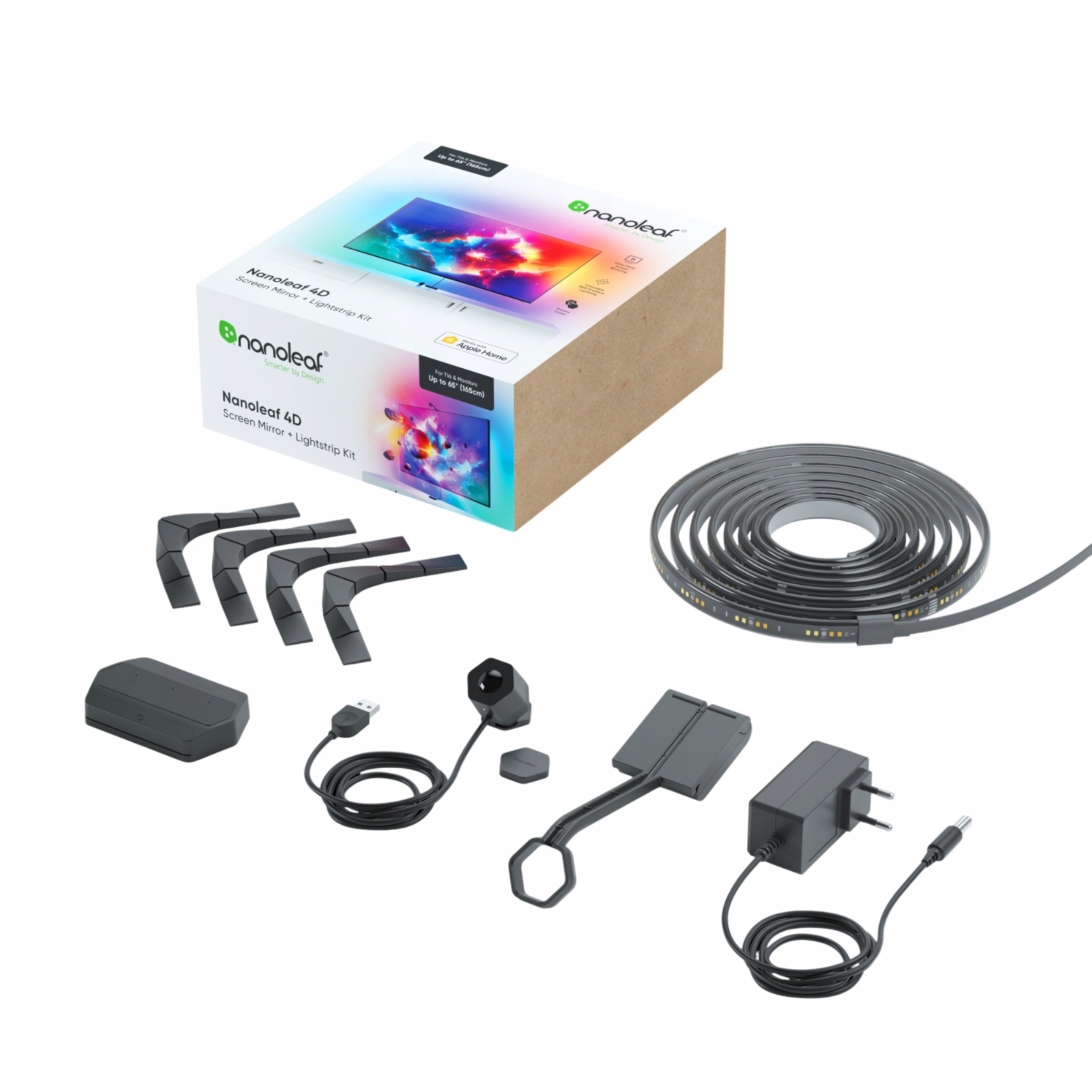 Nanoleaf 4D Systém podsvícení obrazovky Tv do 65" (Screen Mirror Lightstrips)
