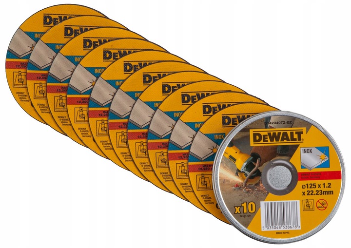 

DT42340TZ Dewalt Tarcza Do Cięcia Metali 125MM X10