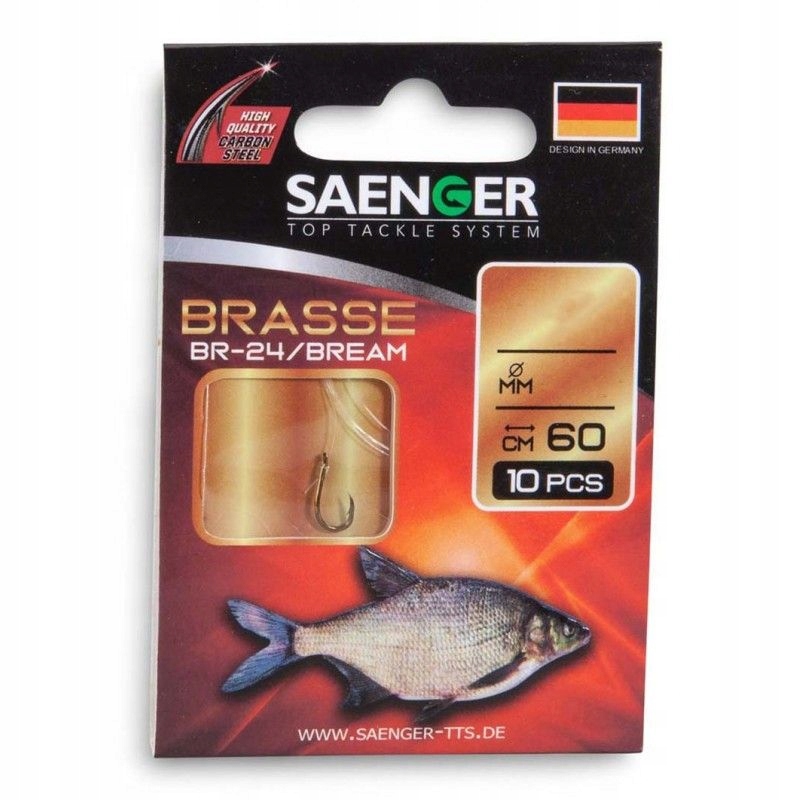 Saenger Przypony Leszcz ROZ.10 60CM 0,16MM