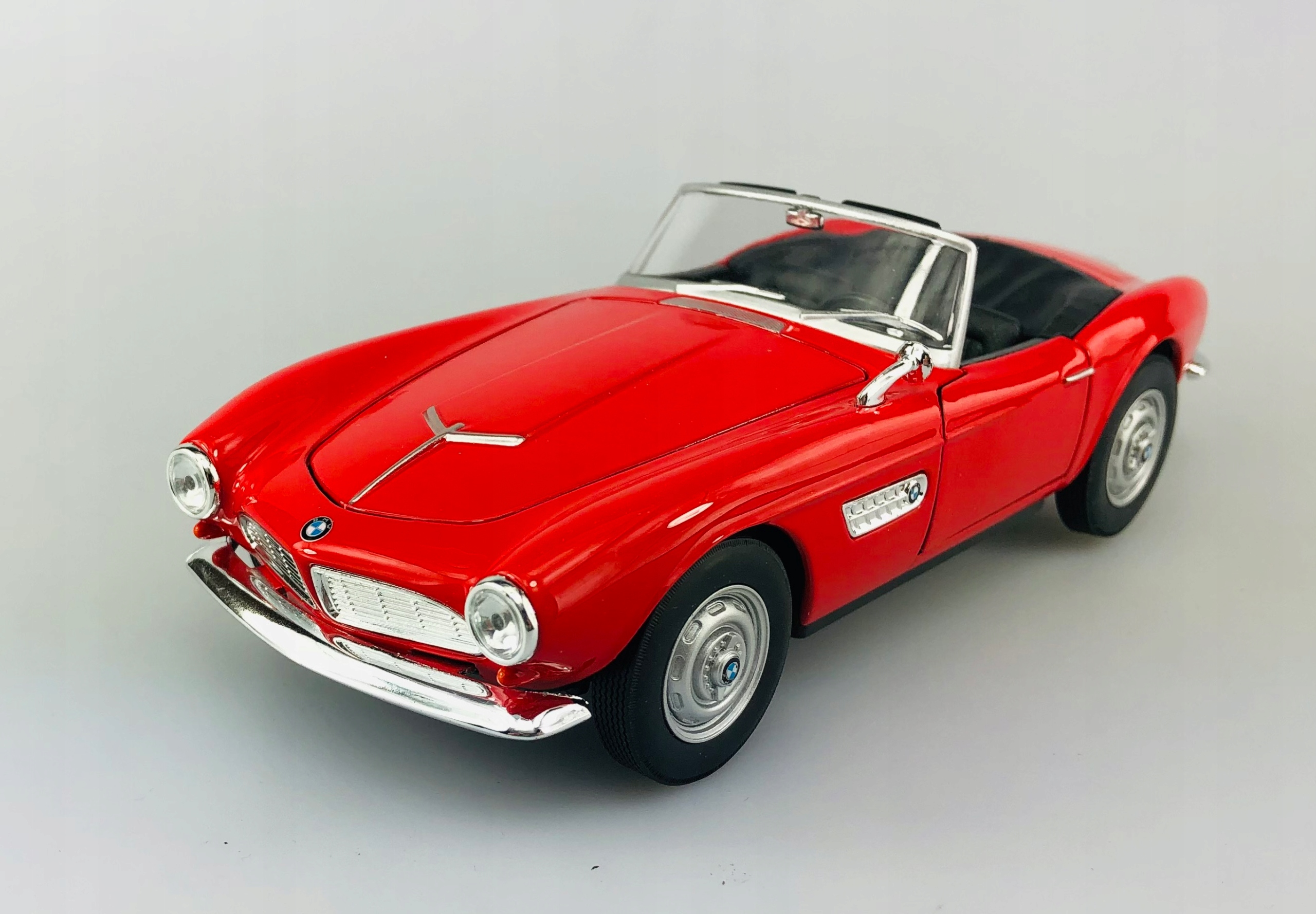 Welly Bmw 507 Červená 1:24 Nový Kovový Model 24097