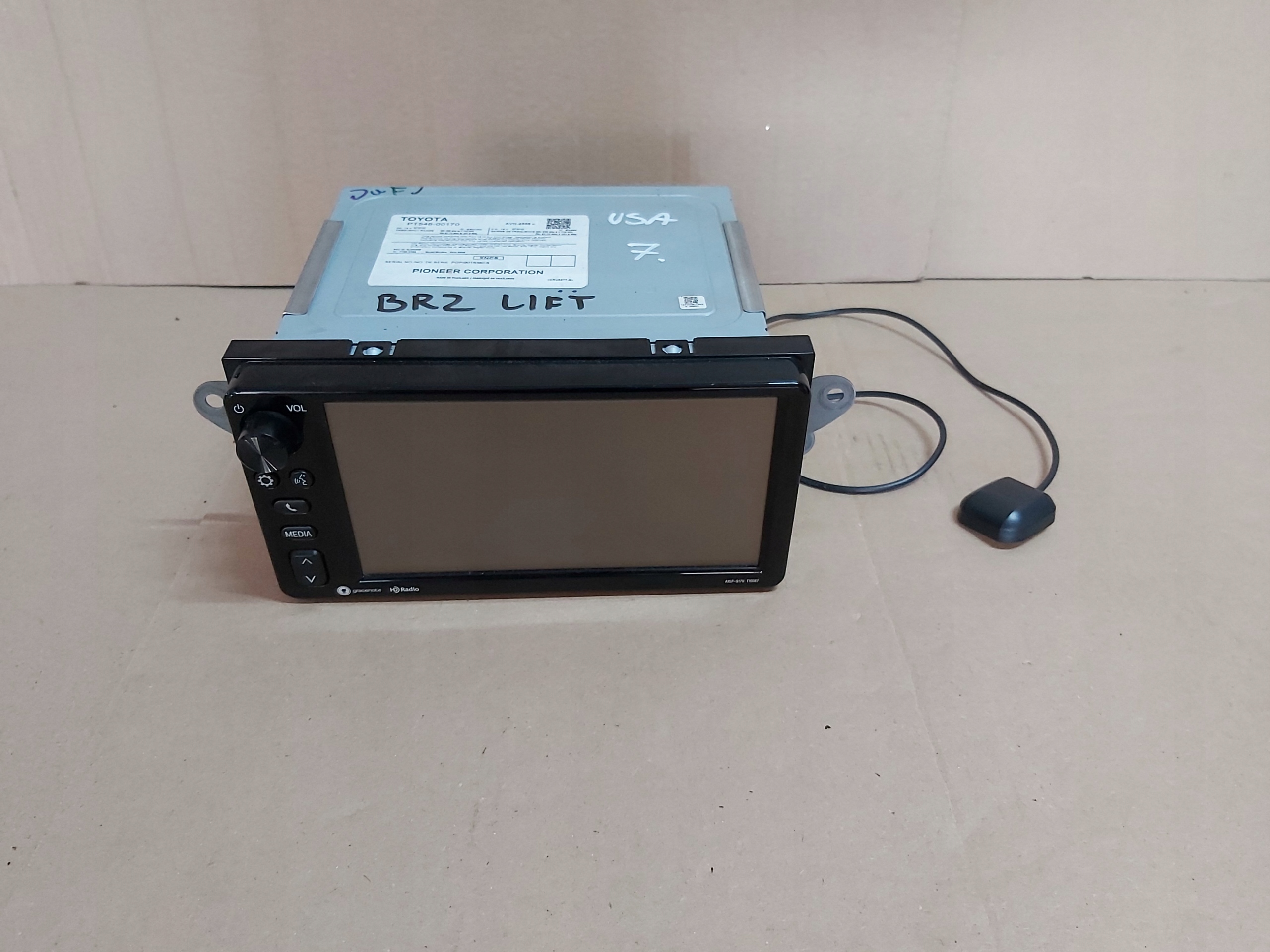 6434C-BE2808 QNG-BE2808 - TOYOTA GT86 BRZ радио GPS навигационный модуль