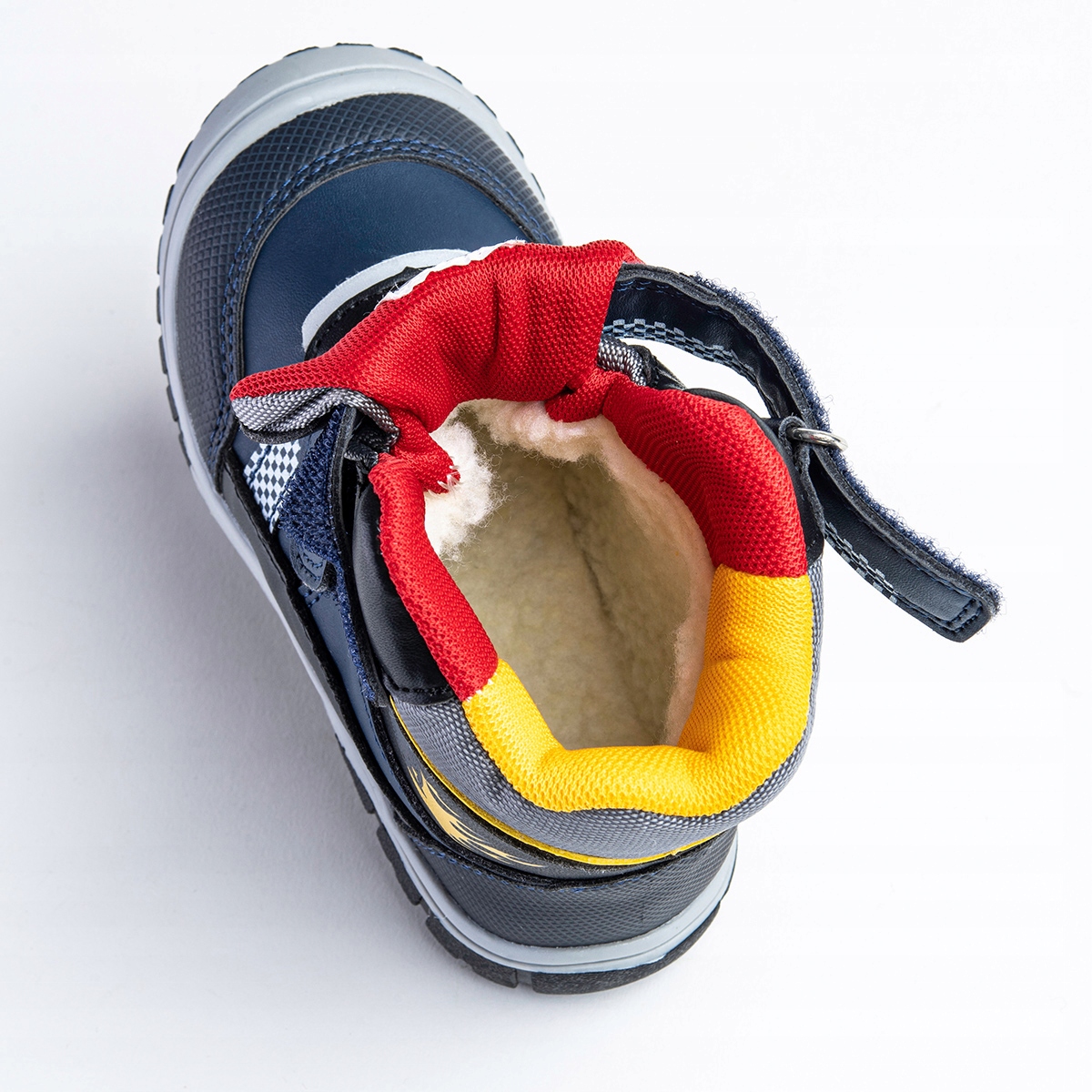 Śniegowce trzewiki WODOODPORNE SoftShell Wojtyłko Kolor niebieski