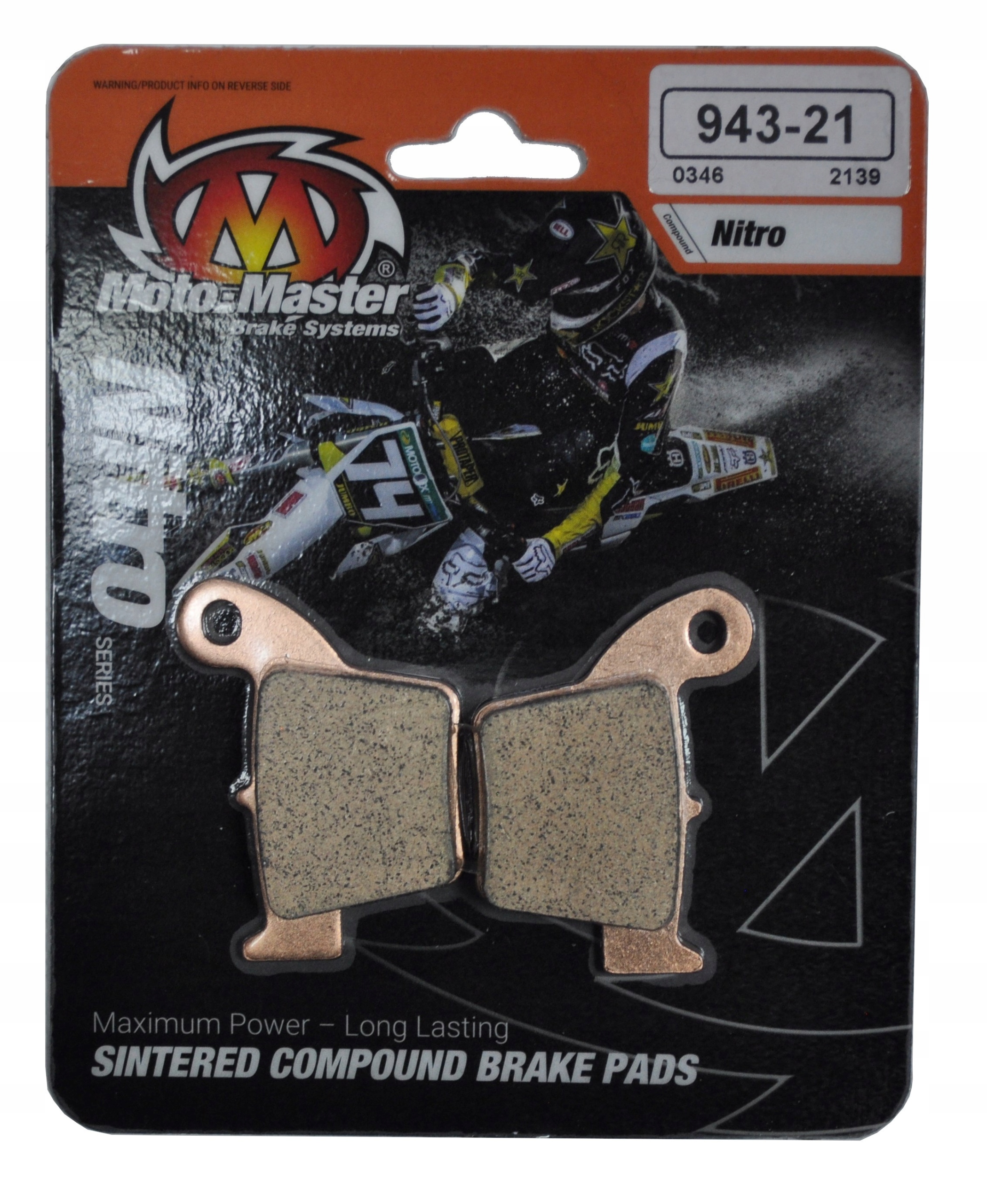 

Klocki Ham Tył Moto-Master Honda Cr 125 02-07