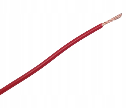 

Przewód Flry-b 1x0,5mm2 kabel czerwony 1m