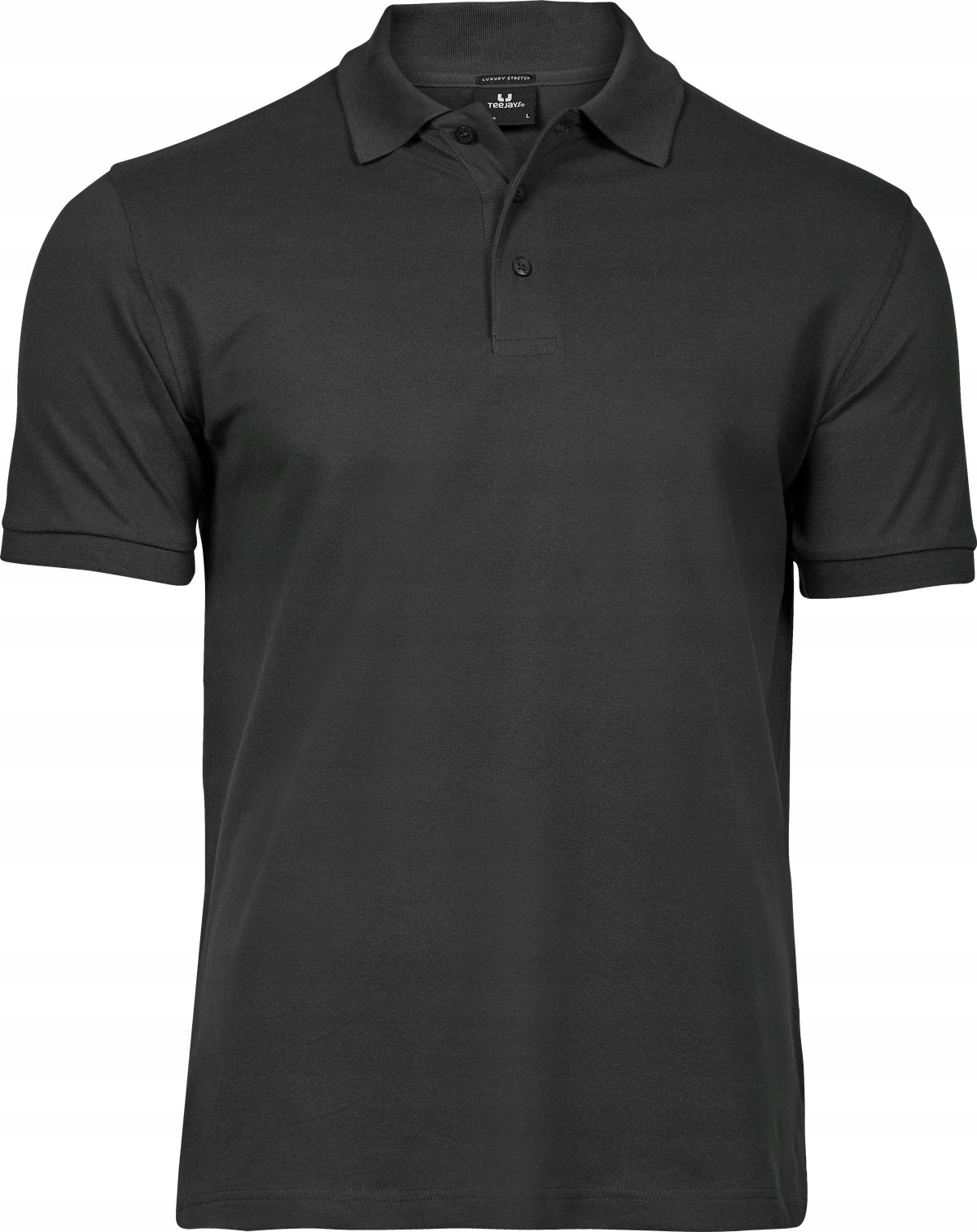 pánská polokošile s krátkým rukávem Luxury Polo Tee Tmavě šedé vel.