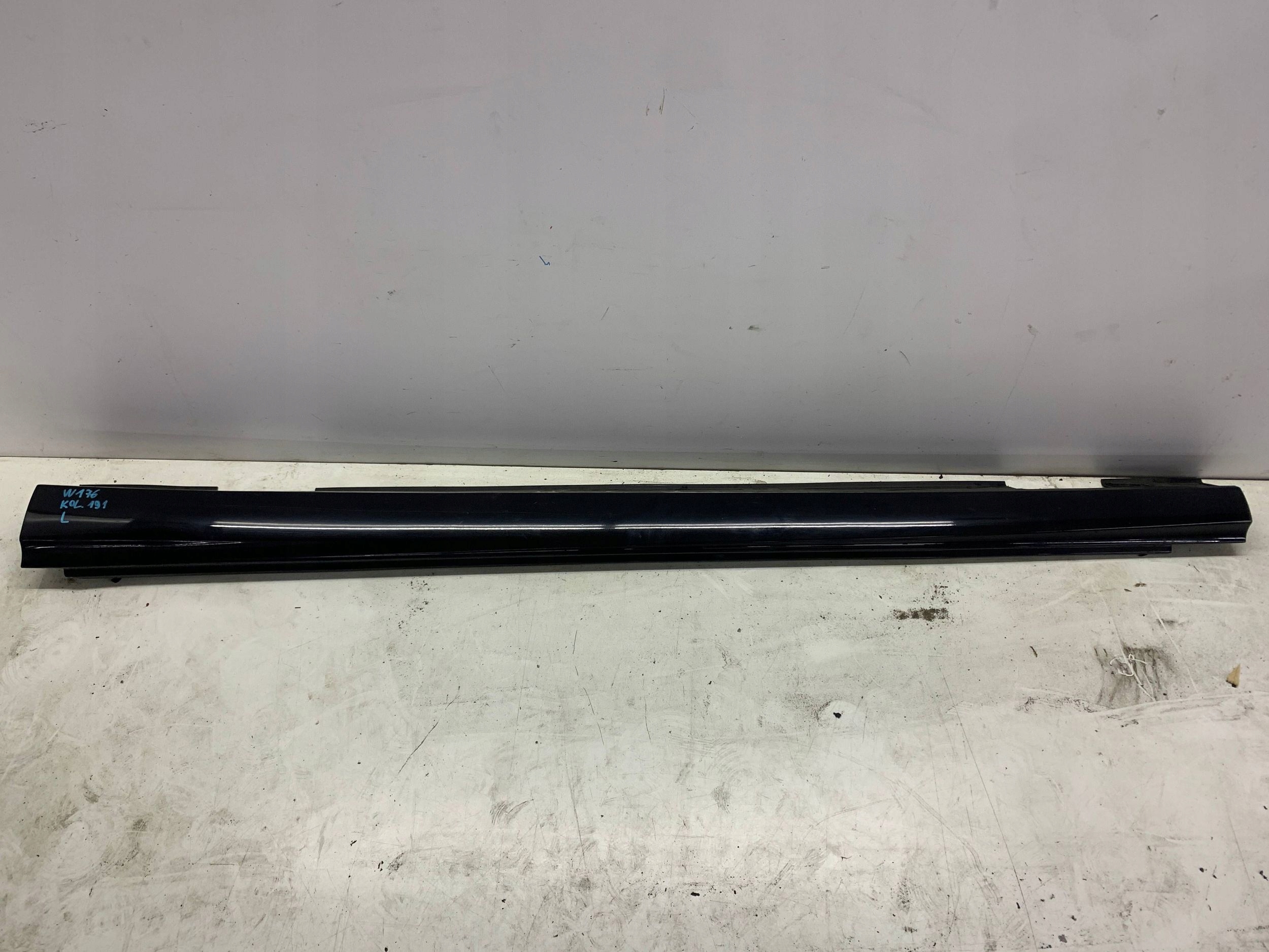moulding cap threshold left MERCEDES A-KLASA W176 (2015-2018) colour 191