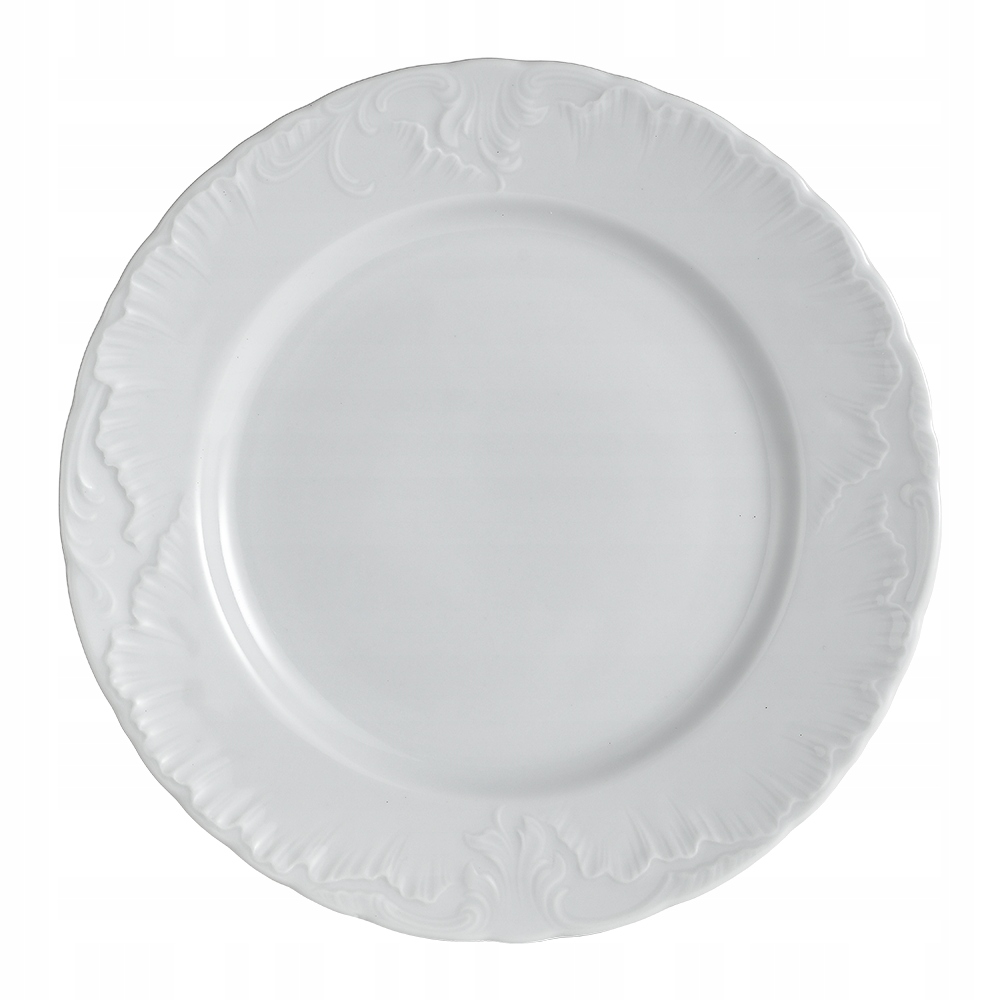 

Talerz płytki obiadowy 25 cm Ćmielów Rococo 0001