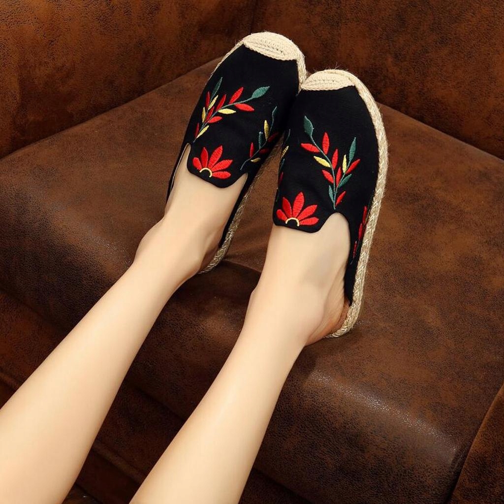 Buty Płótno Slip On Flats Oryginalne opakowanie producenta inne