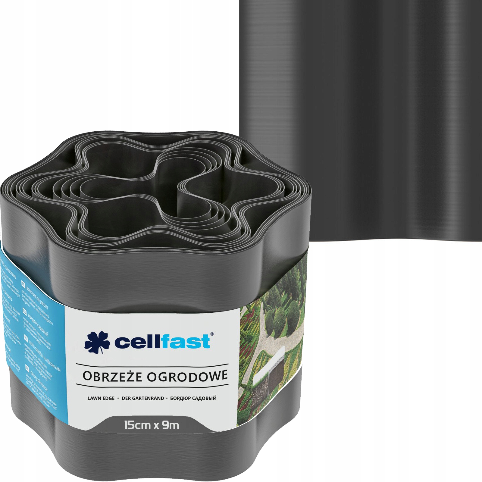 

Obrzeże Ogrodowe Trawnikowe Elastyczne Faliste 9m