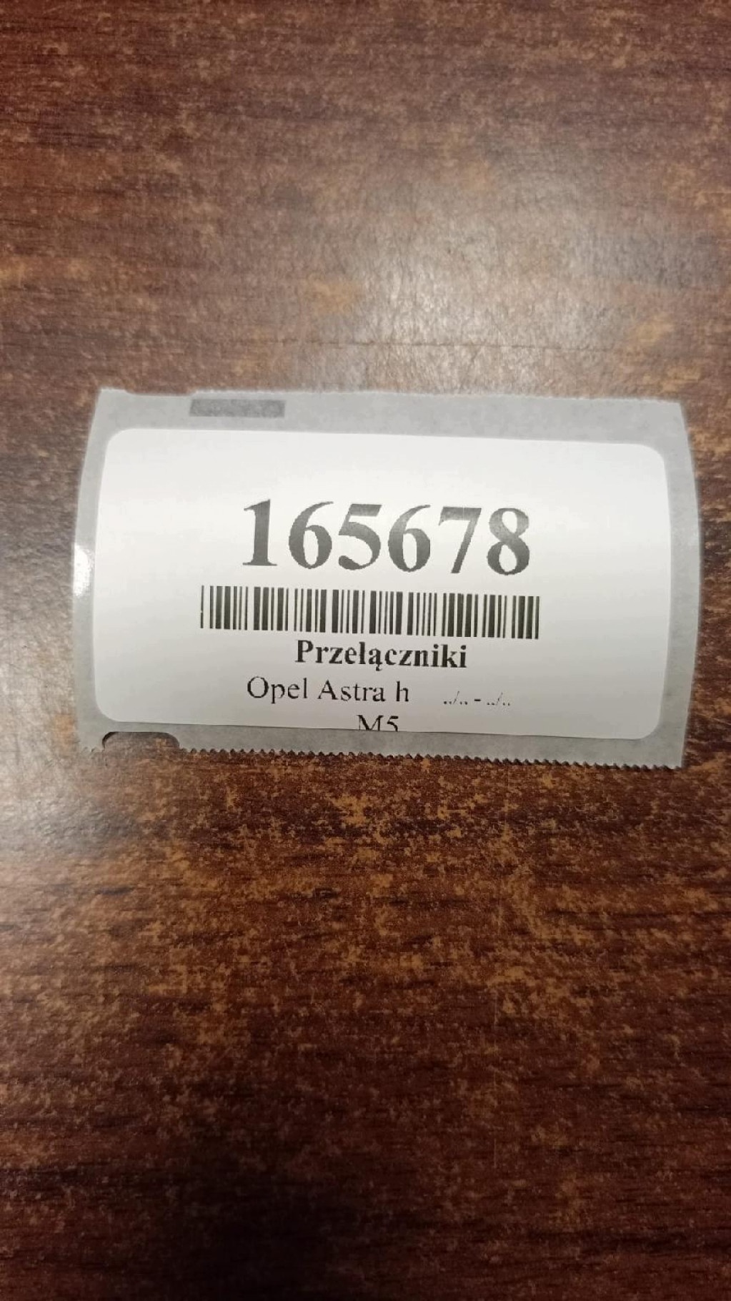 OPEL ASTRA H window control switch 13209203BB